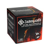 Zauberwürfel 26mm Naturkohle | 1 KG