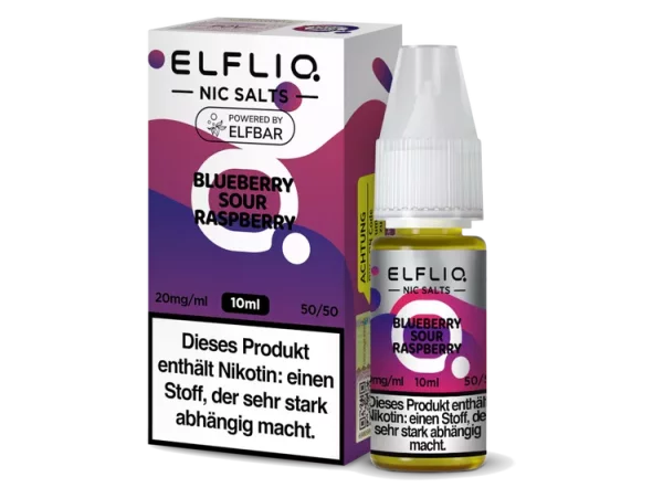 Elfliq by Elfbar Blueberry Sour Raspberry 20mg