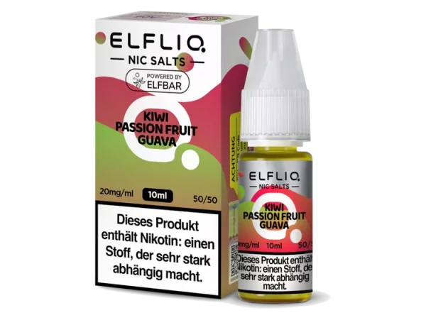 Elfliq by Elfbar Kiwi Passion Fruit Guava 20mg