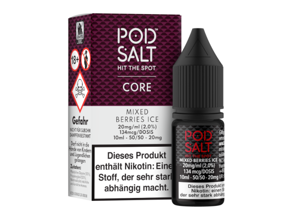 Pod Salt Core - Mixed Berries Ice 20mg