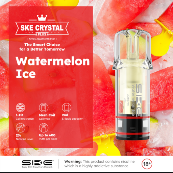 Crystal Plus Pods - Watermelon Ice