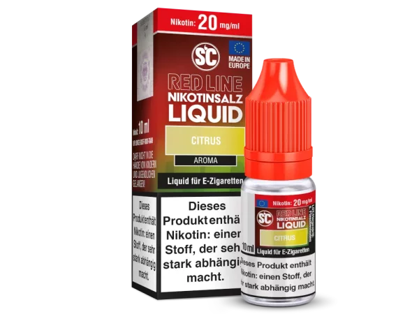 SC-Red Line- Citrus - Nikotinsalz Liquid 10 mg