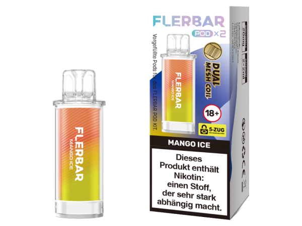 Flerbar Pod - Mango Ice