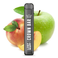 Lost Mary Crown Bar Vape (Nikotin) - Peach Green Apple