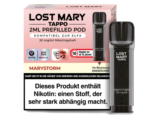 Lost Mary - Tappo Pod Marystorm 20 mg/ml (2 Stück pro Packung)