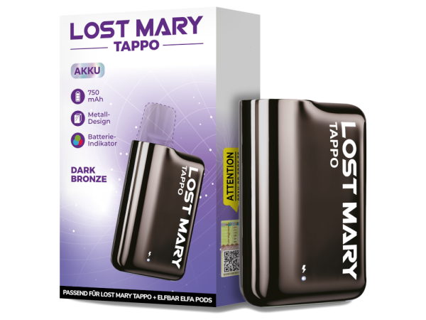 Lost Mary - Tappo Akku 750 mAh bronze