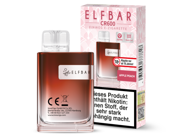 Elfbar CR600 - Apple Peach