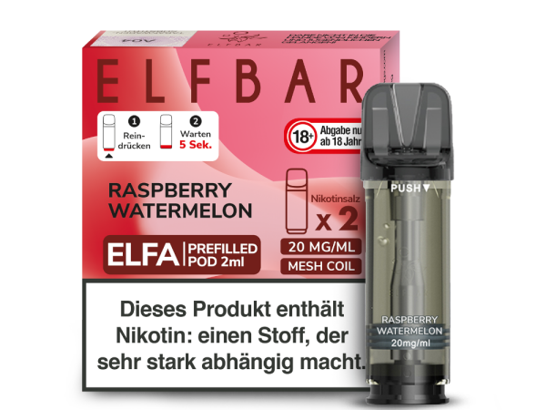 ELFA CP Prefilled Pod- Raspberry Watermelon