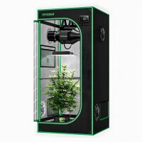 VIVOSUN Growbox Komplettset - 60 x 60 x 160 cm