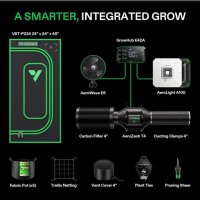 VIVOSUN Growbox Komplettset - 80 x 80 x 180 cm